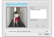 iPhoto2Twitter y Aperture2Twitter